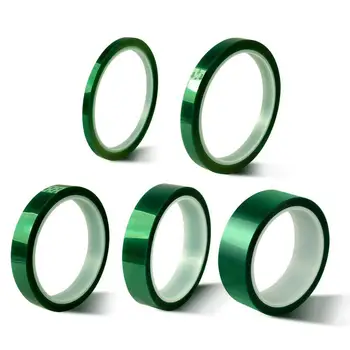 

Green Pet Tape Heat-resistant PET High Temperature Shielding for PCB Solder Plating Insulation Protection 5mm/10mm/15mm/20mm/30