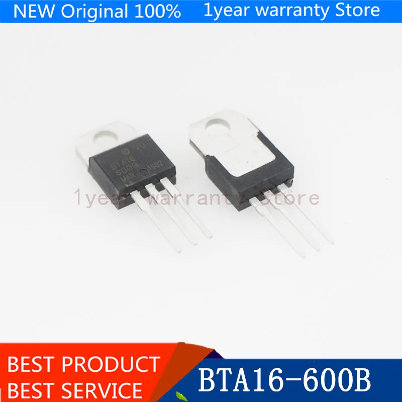 10 шт. BTA16-600B BTA16-600 BTA16 Triacs 16 ампер 600 вольт до-220 Новый оригинал | Электроника