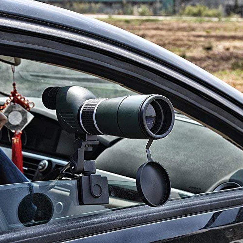 SOLOMARK Deluxe Vehicles Car Adjustable Window Mount for Spotting Scope Big Binoculars- Fully Metal