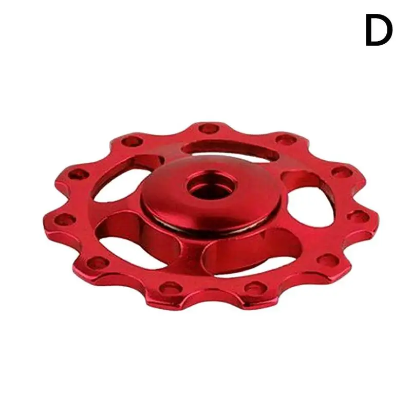 Flash Deal 1 PCS Mountain Bike Rear Wheel Guide Wheel 11 Tooth Aluminum Alloy Flywheel Guide Wheel 7