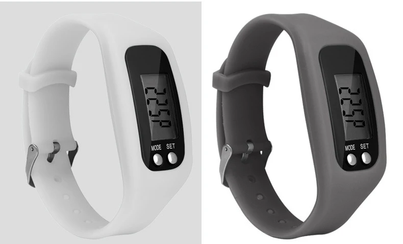 Pedometer Wristband Bracelet Silicone Fitness Smart Watch Sport Tracker Smart Band Running Smartwatch Kilometer Calorie Record