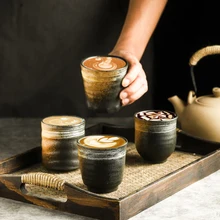RUX мастерской японский Стиль чайная кружка, кружка для воды столовых сервизов из Керамика расписанные вручную и рисунком «кунг-фу» чашка Кухня Посуда для напитков RUX мастерской японский Стиль чайная кружка, кружка для воды столовых сервизов из Керамика расписанные вручную и рисунком «кунг-фу» чашка Кухня Посуда для напитков