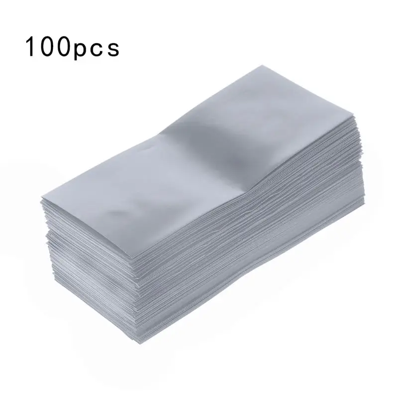 

100Pcs/Bag 18650 Lithium Battery Encapsulation Tube PVC Heat Shrink Tubing Wrap Battery Cover Skin Insulation Film