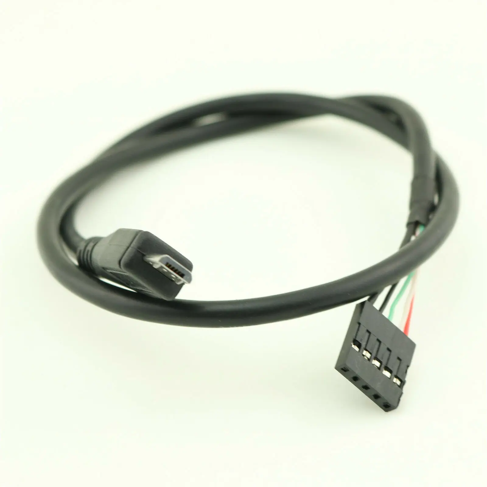 

1pcs 50cm Micro USB 5Pin Male to Dupont 5 Pin Female Header Motherboard Adapter Cable