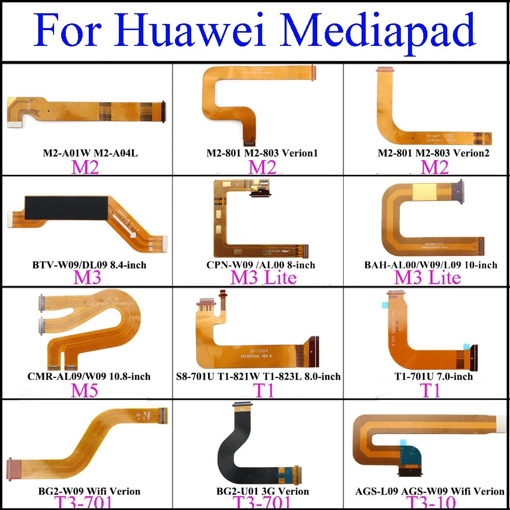 Сменный гибкий кабель для Huawei MediaPad M2 M3 lite T1 8 0 ЖК дисплей основная материнская