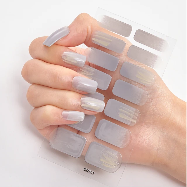 Five Sorts 0f Nail Stickers Decals Plain Stickers Nail Stickers Designer Nails Sticker Designer Nails Art Decoration Nailart DQ-01