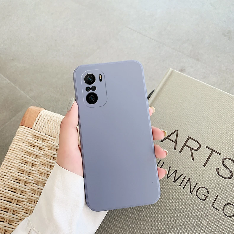 Für XiaoMi RedMi Hinweis 10 10s 10T 10 Pro Platz Flüssigkeit Silikon Fall Hinweis 9 9S 9T 9A 9AT NOTE10 5G 4G Mode Gummi Weichen_voghion.com