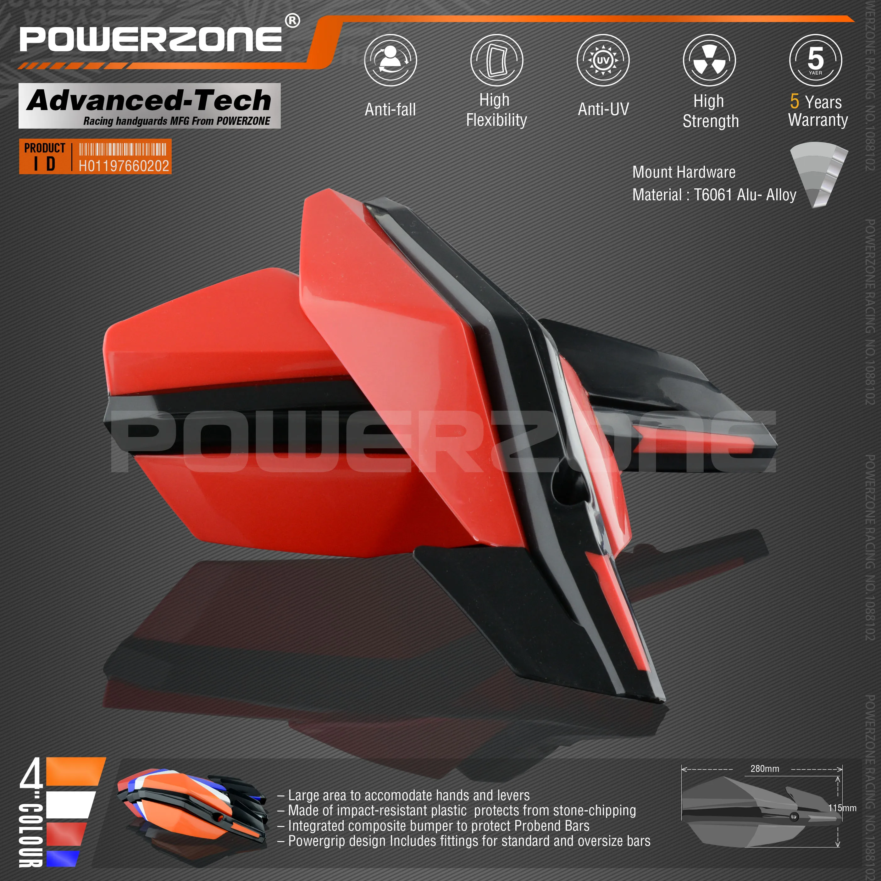 Powerzone PZ-KUS рукавицы для Honda KTM ADV EXC EnduroHusqvarna TE CRF WRF DRZ KLX Мотоцикл Байк ATV руль
