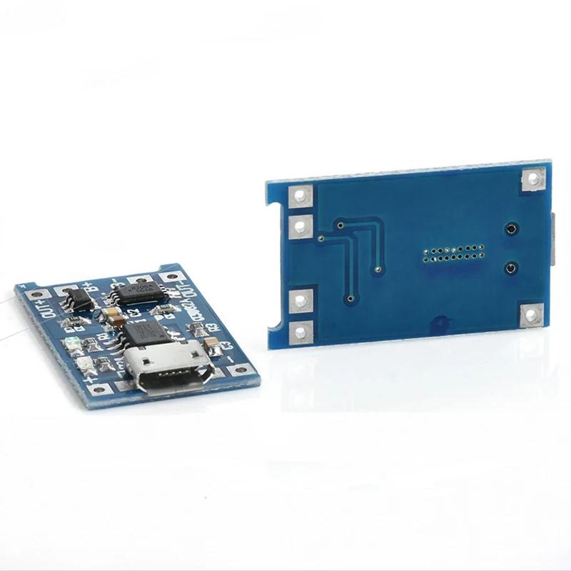 2 шт. зарядная плата TP4056 с двумя функциями Micro USB 5 В 1A 18650 | Электроника