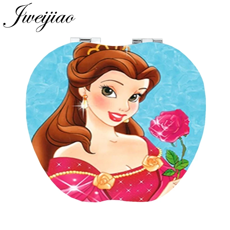 CT13 11 JWEIJIAO мультфильм aracters принц Фея moive увеличительный прибор зеркала кожа портативный макияж зеркала для женщин CT12 - Цвет: CT13 11
