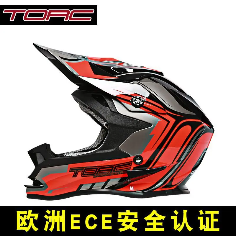 

America Torc T32 Half Cover Type Off-road Helmet Mountain Bike Race Car Downhill Full Face Helmet Men And Women Motorcycle Locom