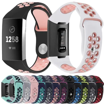 

Soft Silicone Band For Fitbit Charge 3 4 New Smart Bracelet Strap Loop For Fitbit Charge 3 4 Wrist Watch Band Replacement