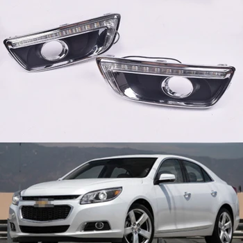 

Car Flashing DRL for Chevrolet chevy Malibu 11 -15/15-17 LED Daytime Running Lights DRL Fog Lamp White Yellow Blue car lights