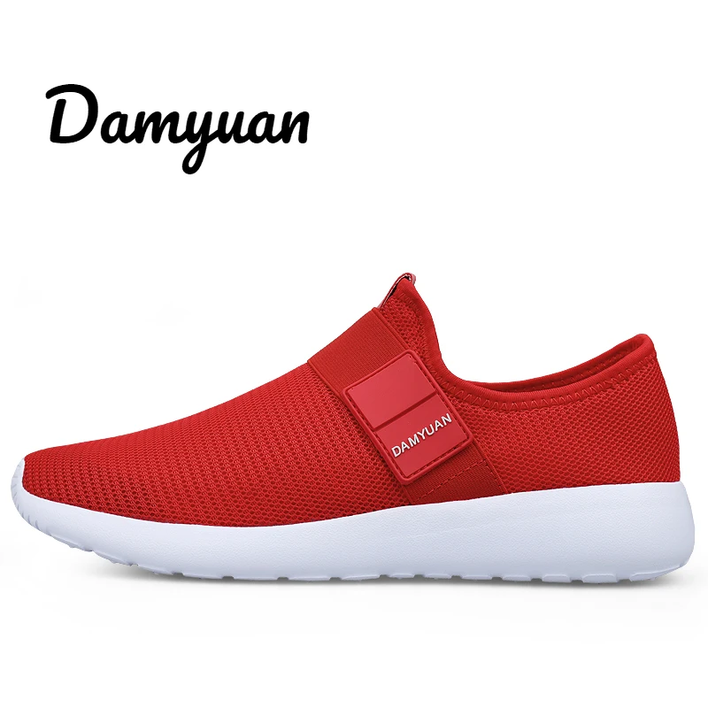 CH020 Red Damyuan/; женская обувь; кроссовки на плоской подошве; спортивная обувь для мужчин и женщин; обувь для влюбленных; Новая модная обувь; Повседневная легкая обувь - Цвет: CH020 Red