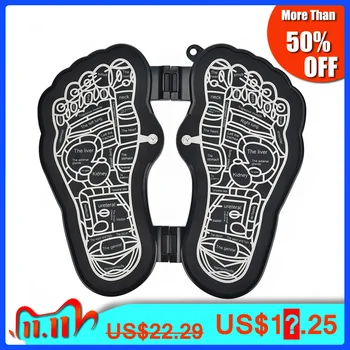 

EMS Foot Massager Pad Electric Foldable Feet Muscle Stimulator Home Physiotherapy Foot Spa Improve Blood Circulation Relief Pain