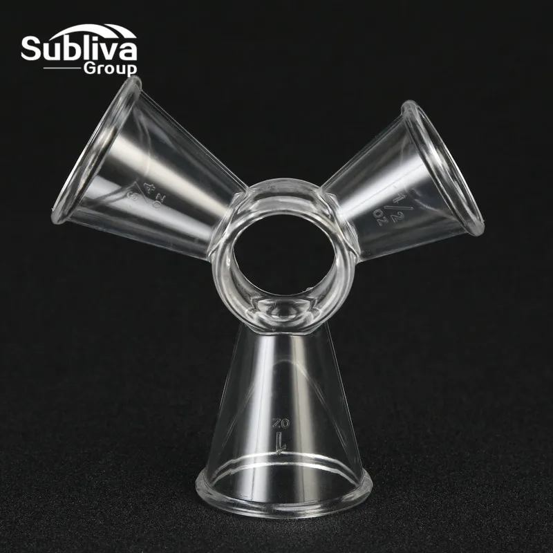

Tripple Jigger Knuckle Jigger Three Jiggers Cocktail Jigger Measure Tools Bar Tools Bar Accessories