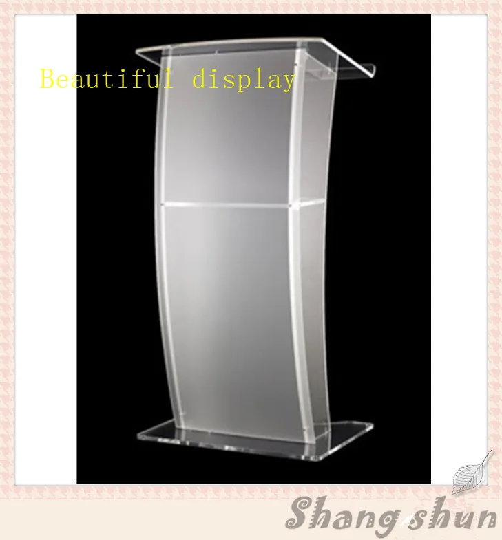 

Luxury Acrylic Lectern, Perspex Podium, Plexiglass Church Pulpit Modern Acrylic Lectern Podium Pulpit