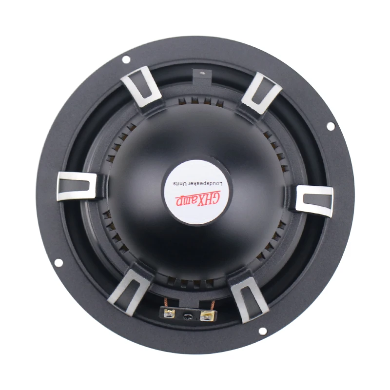 GHXAMP 6.5 Inch Car Speaker Mid-Bass woofer Aluminum Ceramic Neodymium Car CD Horn Cast Aluminum Basin Powerful 4OHM 25-50W 48Hz
