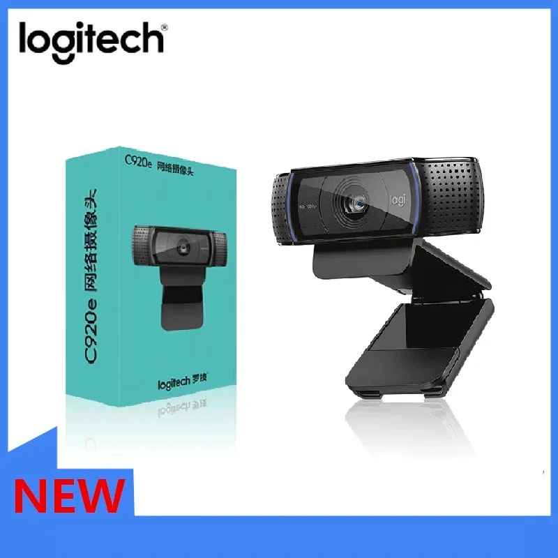 Веб-камера Logitech C920e HD PRO камера с автофокусом 1080p широкоформатные видеозвонки и