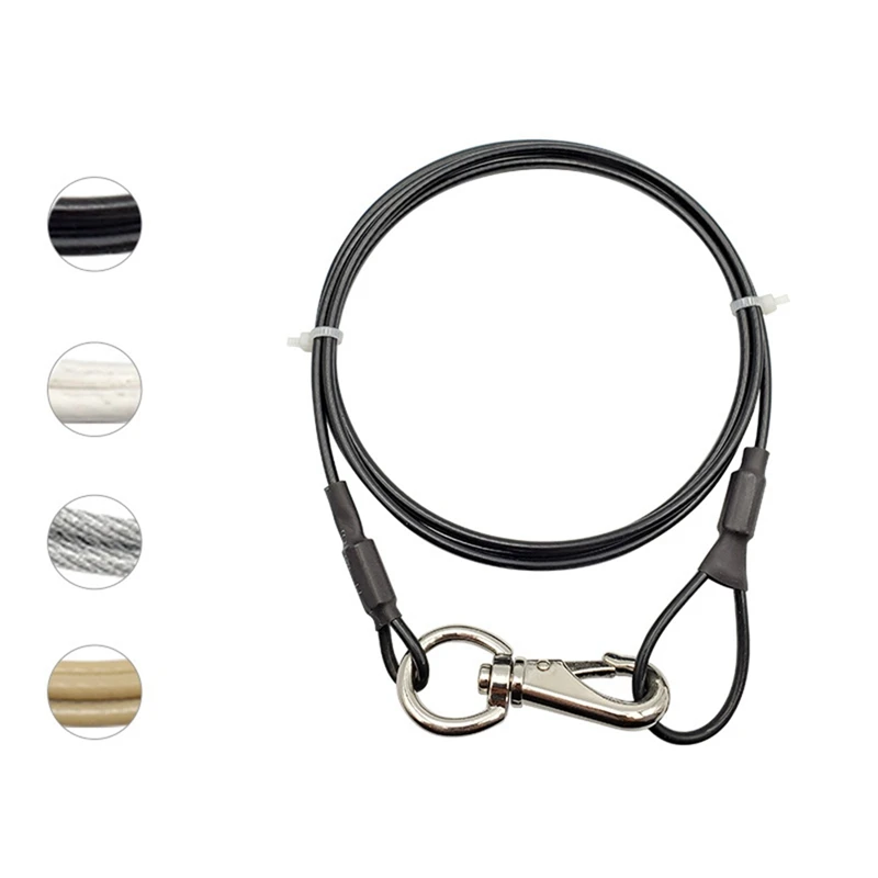 

Steel Rope Dog Traction Rope Bicycle Traction Belt Rope Dog Leash Attachment Pet Sports Distance Keeper Hand Free Pets Leash