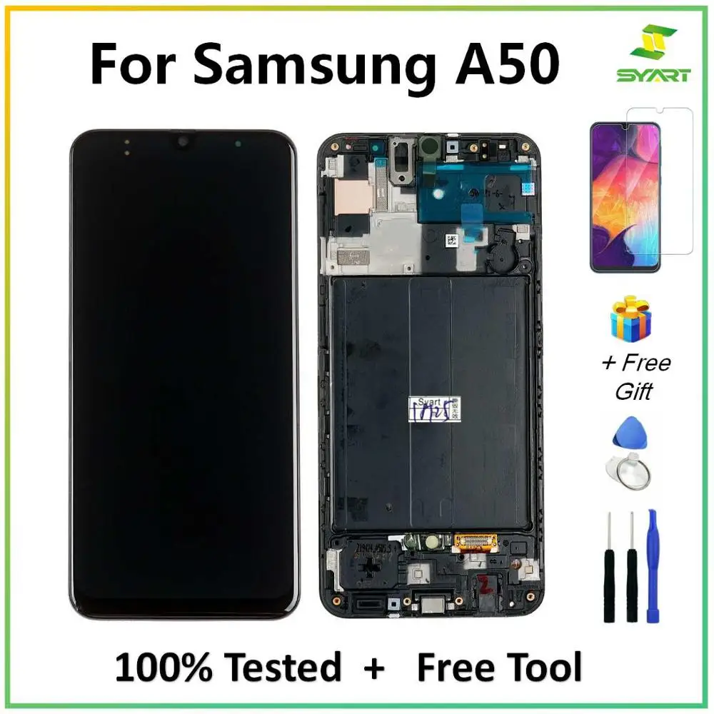  LCD For Samsung Galaxy A50 2019 A505F/DS A505F A505FD A505A LCD Display Touch Screen Digitizer Asse