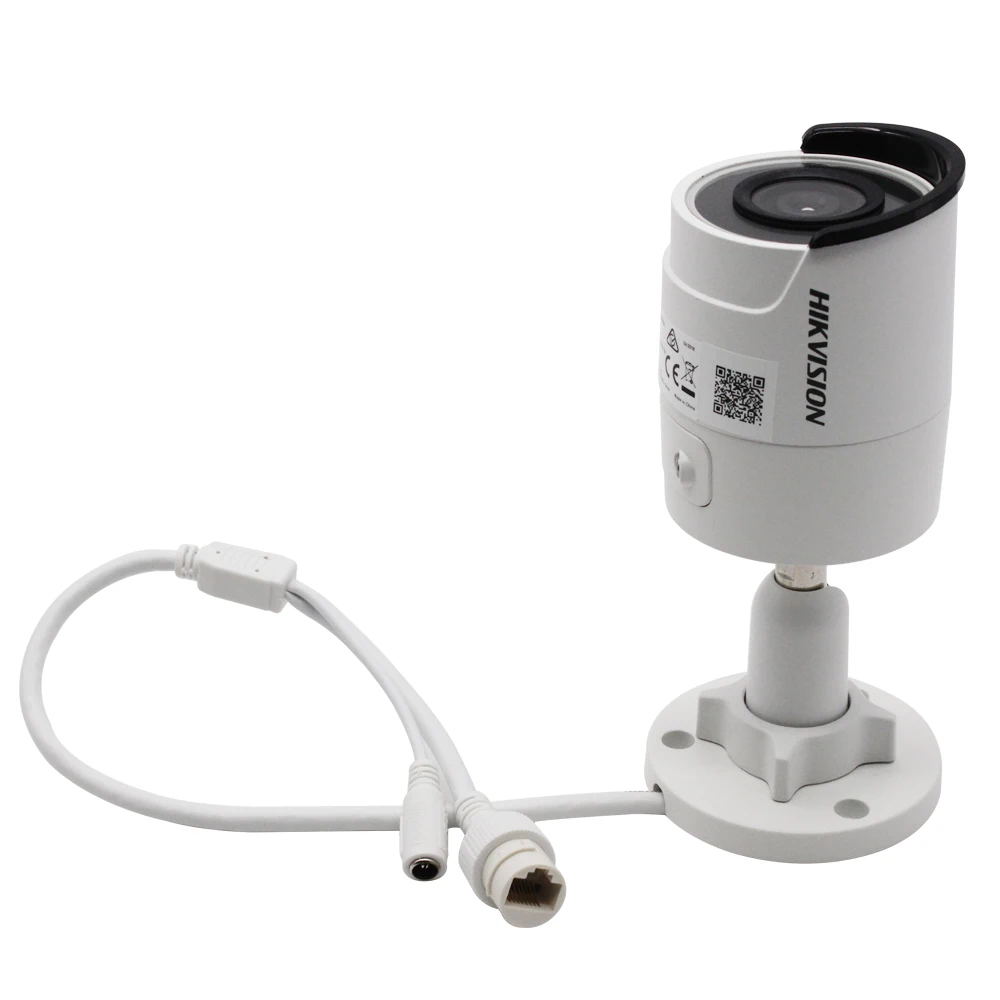 Hikvision 8MP CCTV камера обновляемая DS-2CD2085FWD-I ip-камера с высоким разрешением WDR POE Bullet Камера Безопасности со слотом для SD карты
