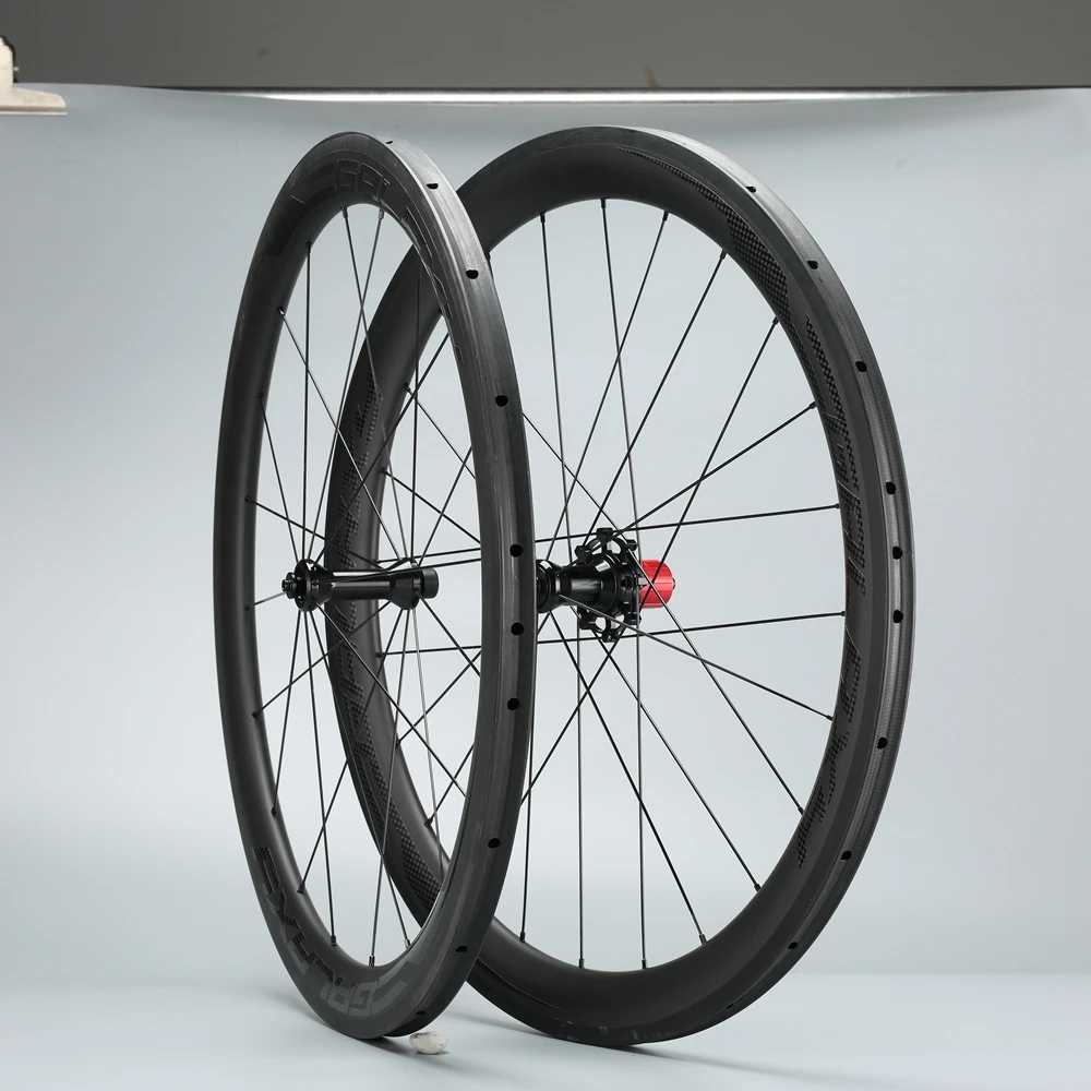 GANT 50 мм трубчатые Углеродные колеса Набор для 10/11 speed SRAM/Shimano шоссейные