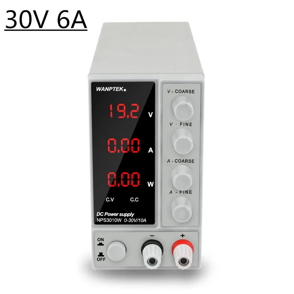 

Dc Adjustable Laboratory Power Supply 30V 10A Voltage Regulator 220V 110V Switching Power Supplies For Phone Fonte De Bancada
