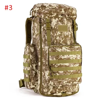 

70-85L Military Molle Backpack Tactical Army Men Travel Waterproof Rucksack Tourist Rain Cover Mochila Tatica Camping