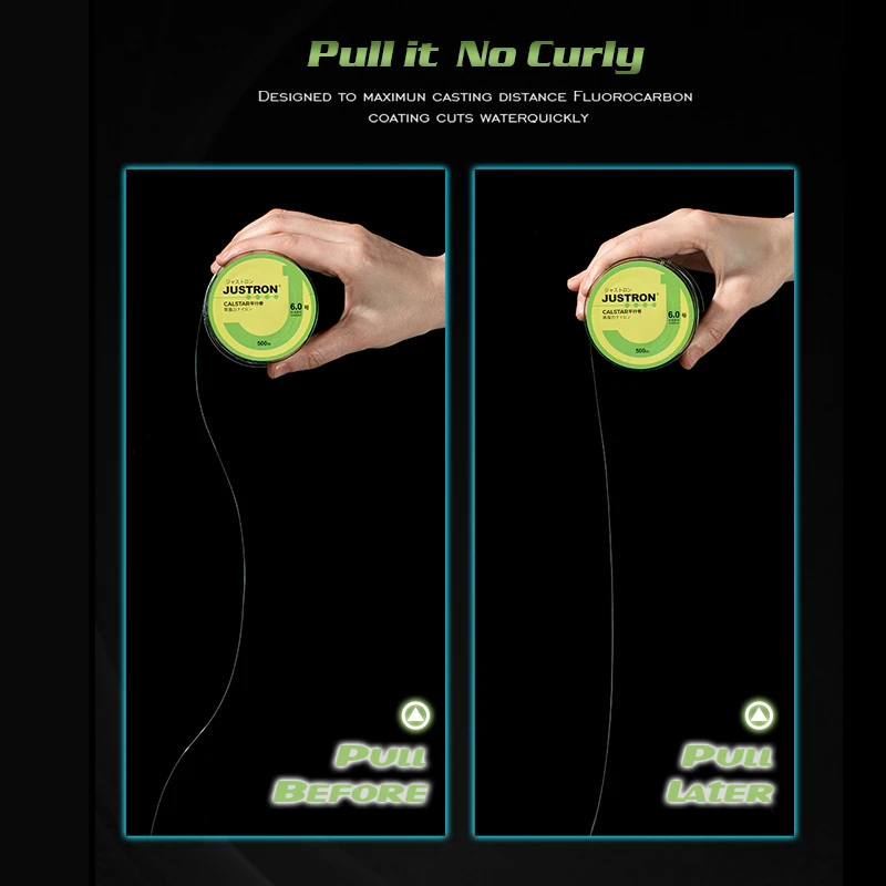Fishing Line Fishing Tackle 500m Nylon Fishing Line Monofilament Super Strong Fishing Line Japan 2-35LB Fluorocarbon Carp pesca