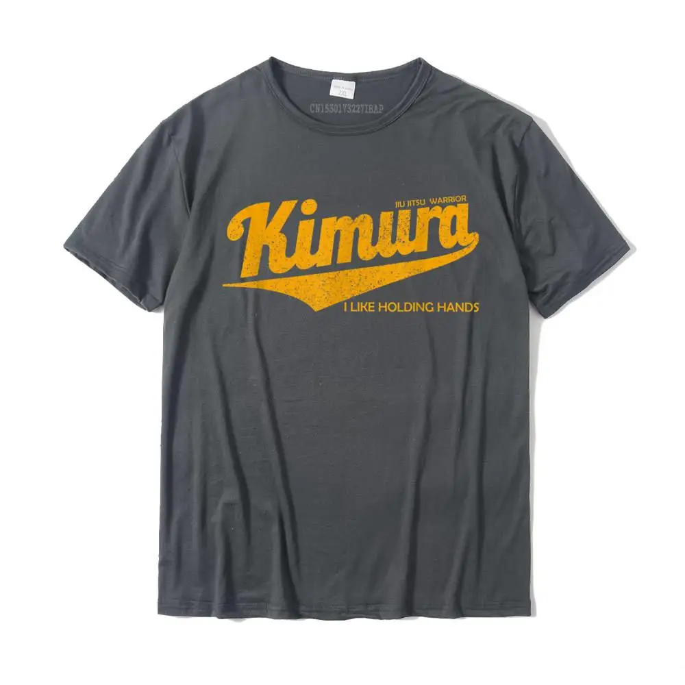 Summer Printed On Thanksgiving Day 100% Cotton Fabric Crew Neck Men Tops Tees Birthday Tee-Shirts 2021 Short Sleeve Tshirts KIMURA I Like Holding Hands T-shirt BJJ Brazilian Jiu-Jitsu__MZ16041 carbon