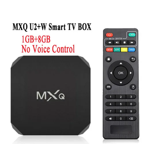 Android tv box MXQ pro 4K Android 7,1 HD 3D 2,4G WiFi S905W четырехъядерный Медиаплеер smart tv android tv box может подписаться на IP tv - Цвет: U2 W 1GB 8GB
