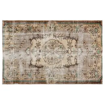 

Handmade Natural Vintage Turkish Area Rug 152x238 Cm-4'12''X7'10''