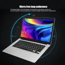 Najnowszy 13.3-Cal 2 + 32GB cztero rdzeniowy komputer z ekranem Windows 10 Laptop Ips z 4 krajowymi filmami z klawiaturą WIFI kompatybilny z HDMI