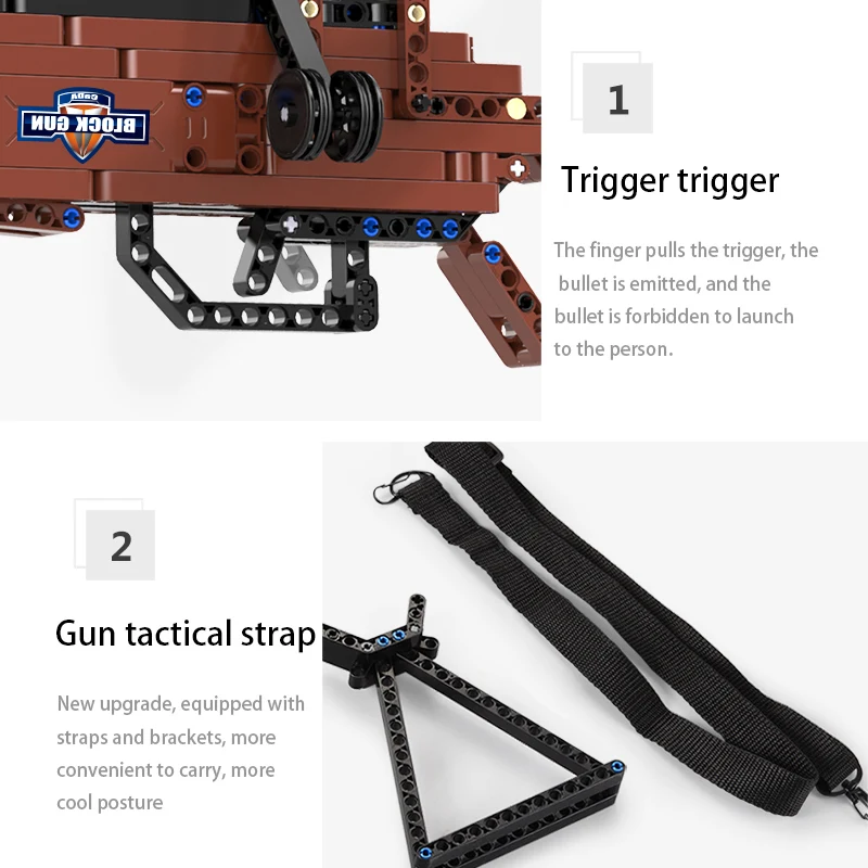 US $52.37 Swat Military Ww2 Weapon 98k Desert Eagle Submachine Models Building Blocks Compatible For Pistol Gun Blocks Toys