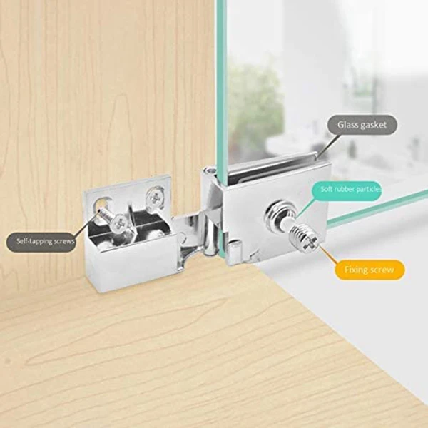 Glass Door Hinges Glass Cabinet Door Hinge Wine Cabinet Hinge Display 4 Pack