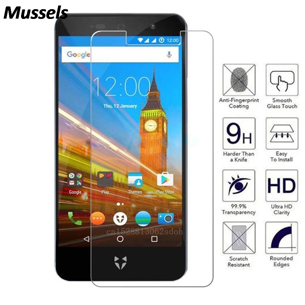 Для Wileyfox Swift 2X5 2 закаленное стекло 9H 2.5D Премиум Защитная пленка для экрана 2&quot |