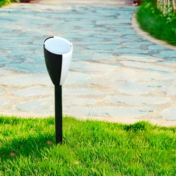 

2PCS Solar Lawn Lamp Christmas Decoration Atmosphere Lamp Garden Lamp Double Color