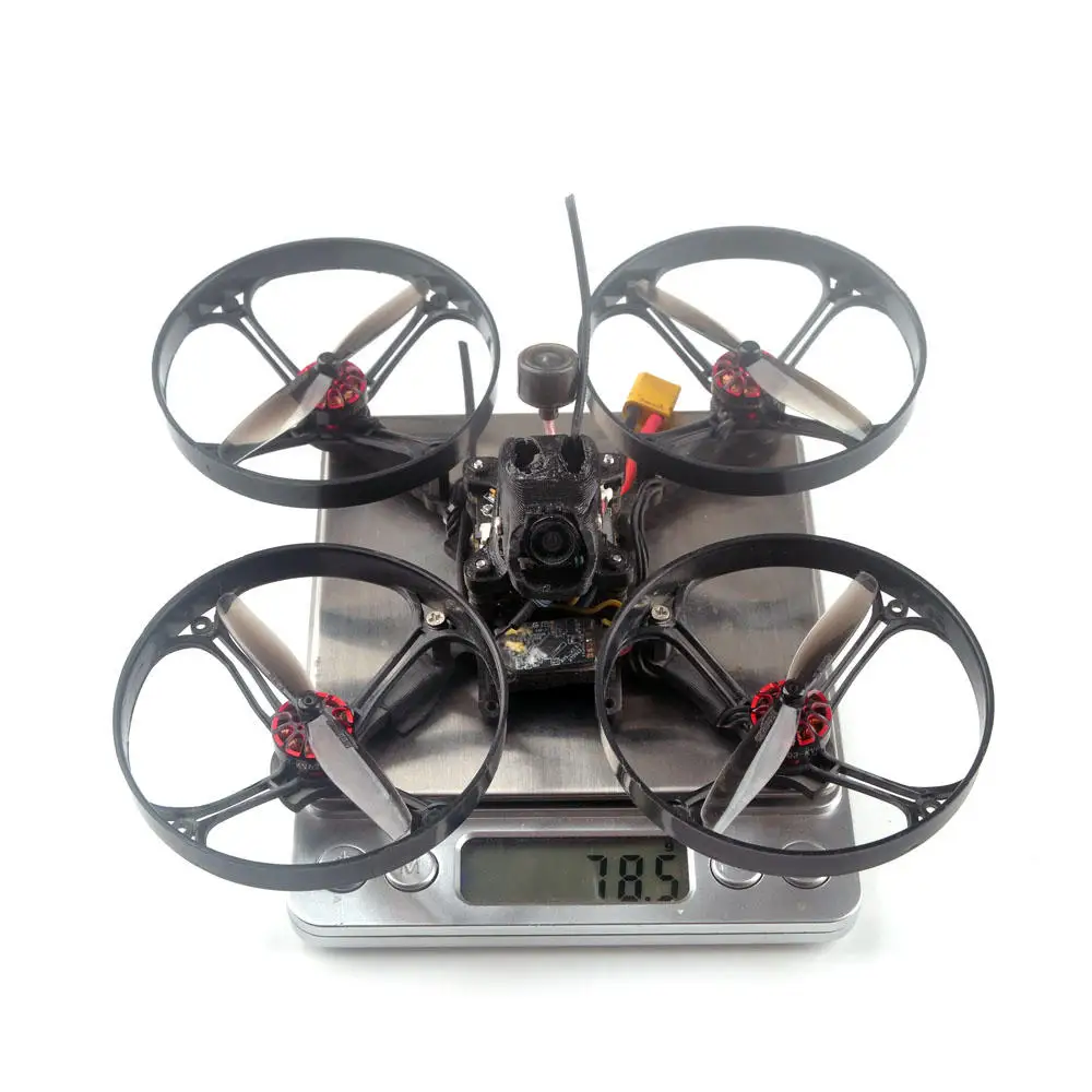Happymodel личинка X HD 125 мм F4 2-3S зубочистка HD Whoop HD 2в1 FPV гоночный Дрон BNF w/Caddx детская черепаха