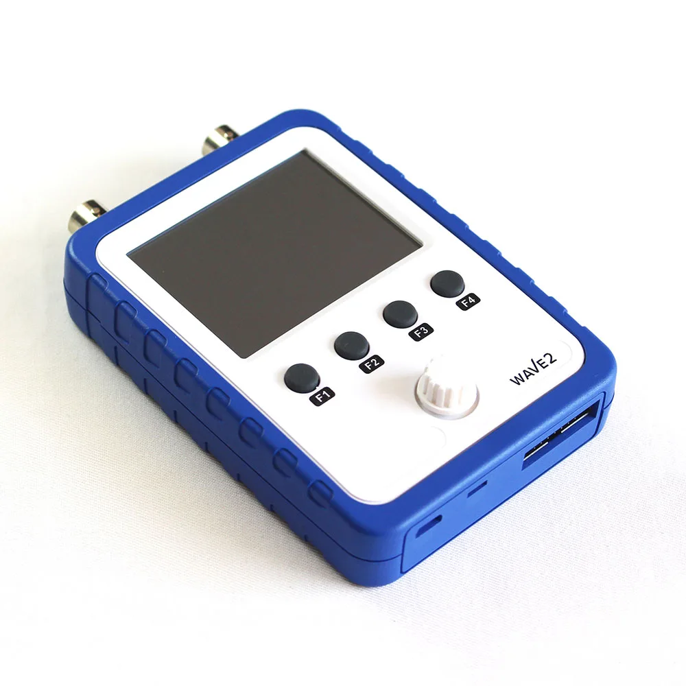 

Handheld Pocket-size Digital Oscilloscope DIY WAVE2 2.4" Touch Screen Dual Channel Digital Storage Oscilloscope Kit
