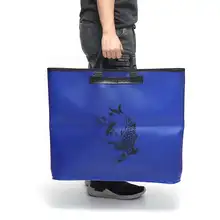 Переносное складное ведро из этиленвинилацетата, Экологичная прочная Рыболовная Сумка, открытый рыболовный резервуар для воды, рыболовное ведро, сумка для ухода за рыбами