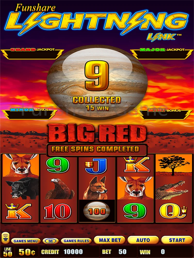 Slot Game Real Money Lightninglink Slot Game Board Lightning Link BIG RED  Casino Slot Gambling Video Game Board|Bingo| - AliExpress