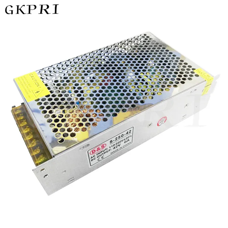

Inkjet photo printer Xuli x6 power supply 42V 6A Xuli Allwin Titan-jet power box S-250-42 plotter normal parts 1pc