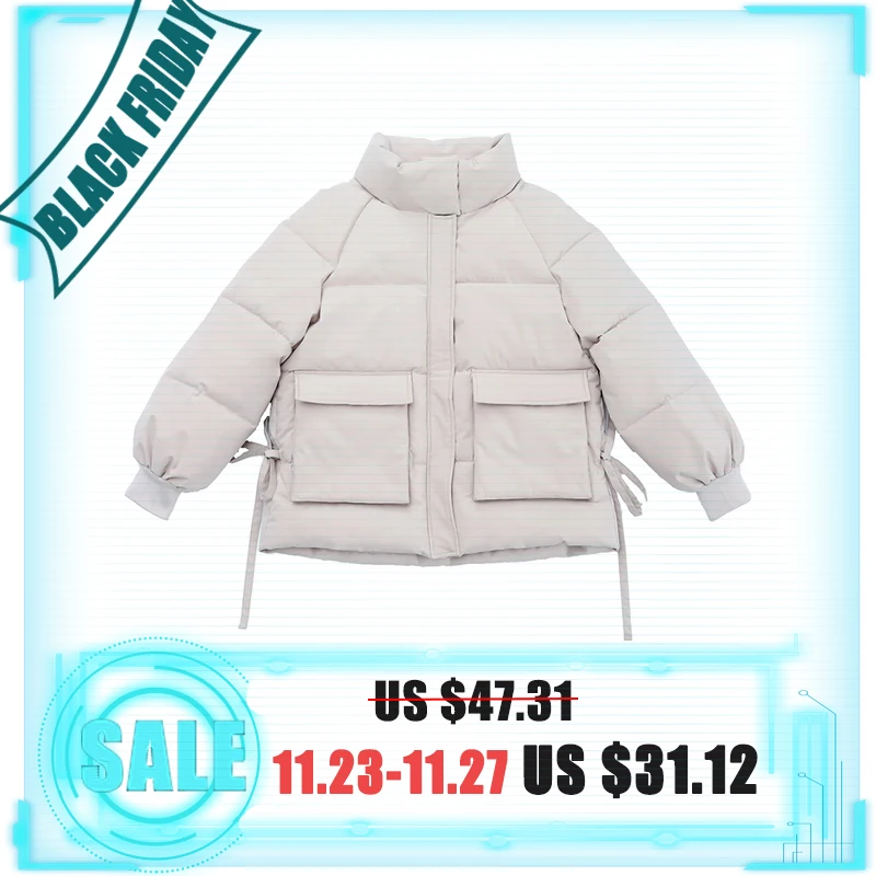 

2020 Winter Fashion Solid Colorful Bubble Coats Puffer Jacket for Women 128
