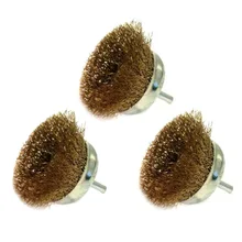 12 штук в ассортименте роторный инструмент проволочные щетки колеса концевые плоские и чашки щетки 4500 об/мин