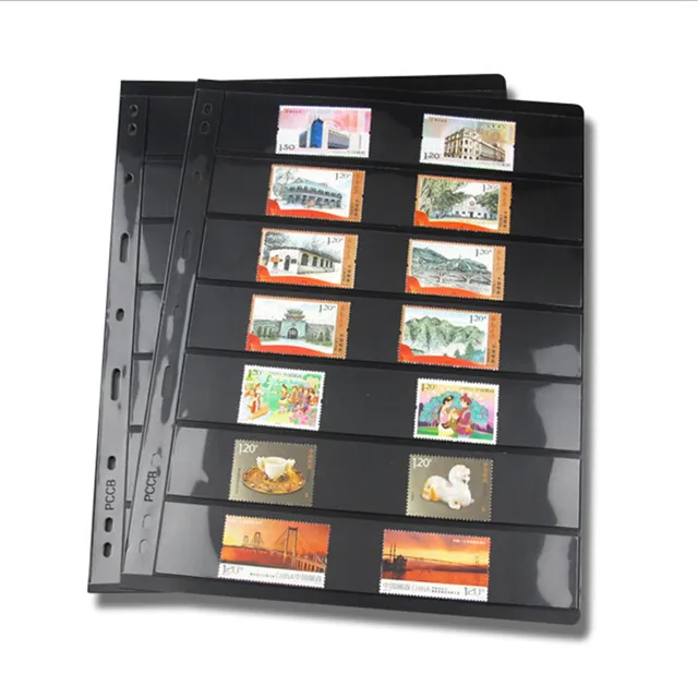 10Db Binder Photocards Bélyegző Oldalgyűjtő Bélyegbélyegző Pvc Laza-Leveles Inners, A Borító Pccb Fotóalbum Bevonása - Image 4
