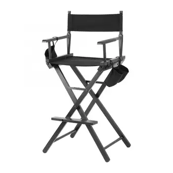 

Professional Makeup Chair Artist Directors Chair Wood Lightweight Foldable Chair