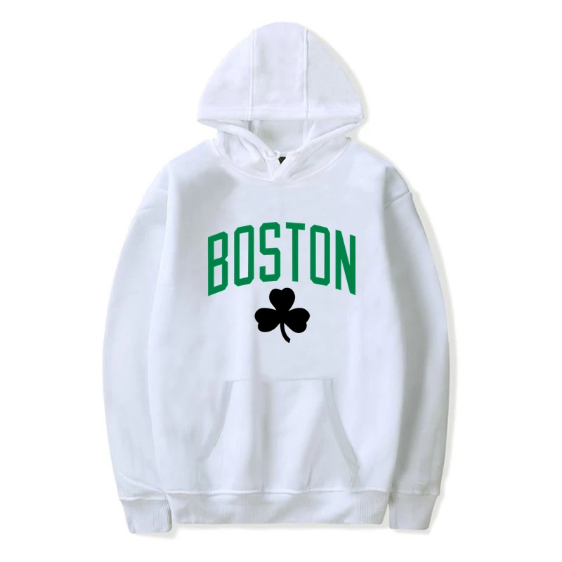 Новинка модная баскетбольная Толстовка Boston толстовка Lover Clover для мужчин/wo мужчин