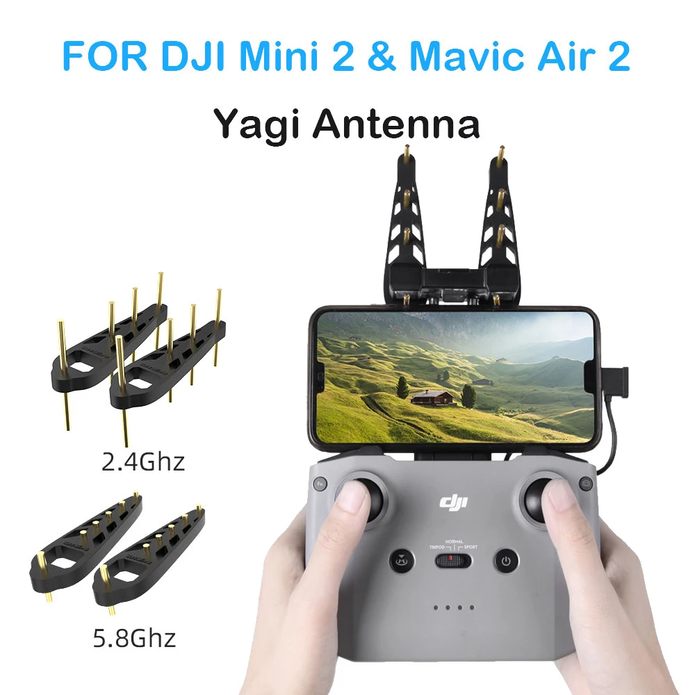 Усилитель сигнала для Dji Mini 2 усилитель Mavic Mini/Mavic 2/pro/AIR/Mavic Air2 Fimi X8 SE расширитель