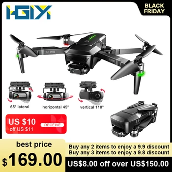 

VISUO K1 PRO 4K Dron HD Camera 2 Axis Gimbal WiFi FPV GPS 5G Professional Drones Brushless Foldable Quadcopter SG906 PRO 2 H117S